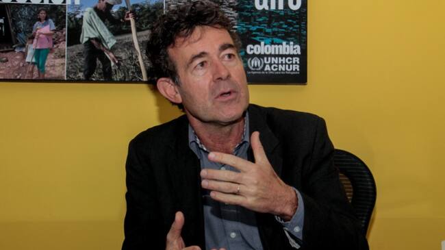 Delegado de Acnur en Colombia Jozef Merkx.