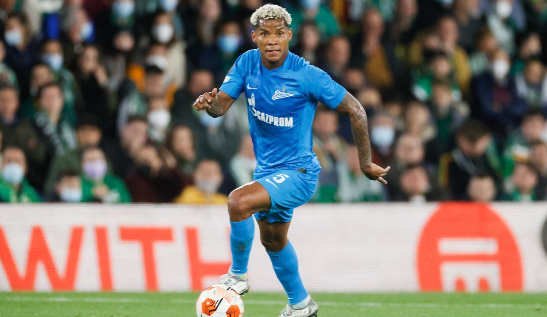 Wilmar Barrios tiene contrato con el Zenit de Rusia hasta el 2026.