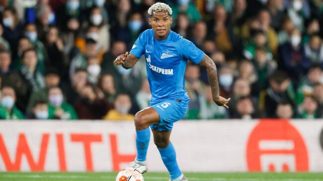 Wilmar Barrios tiene contrato con el Zenit de Rusia hasta el 2026.