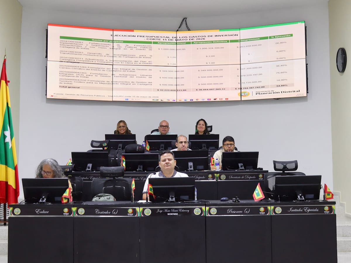 Concejo de Cartagena evaluó informe de Planeación y analizó situación en Pasacaballos