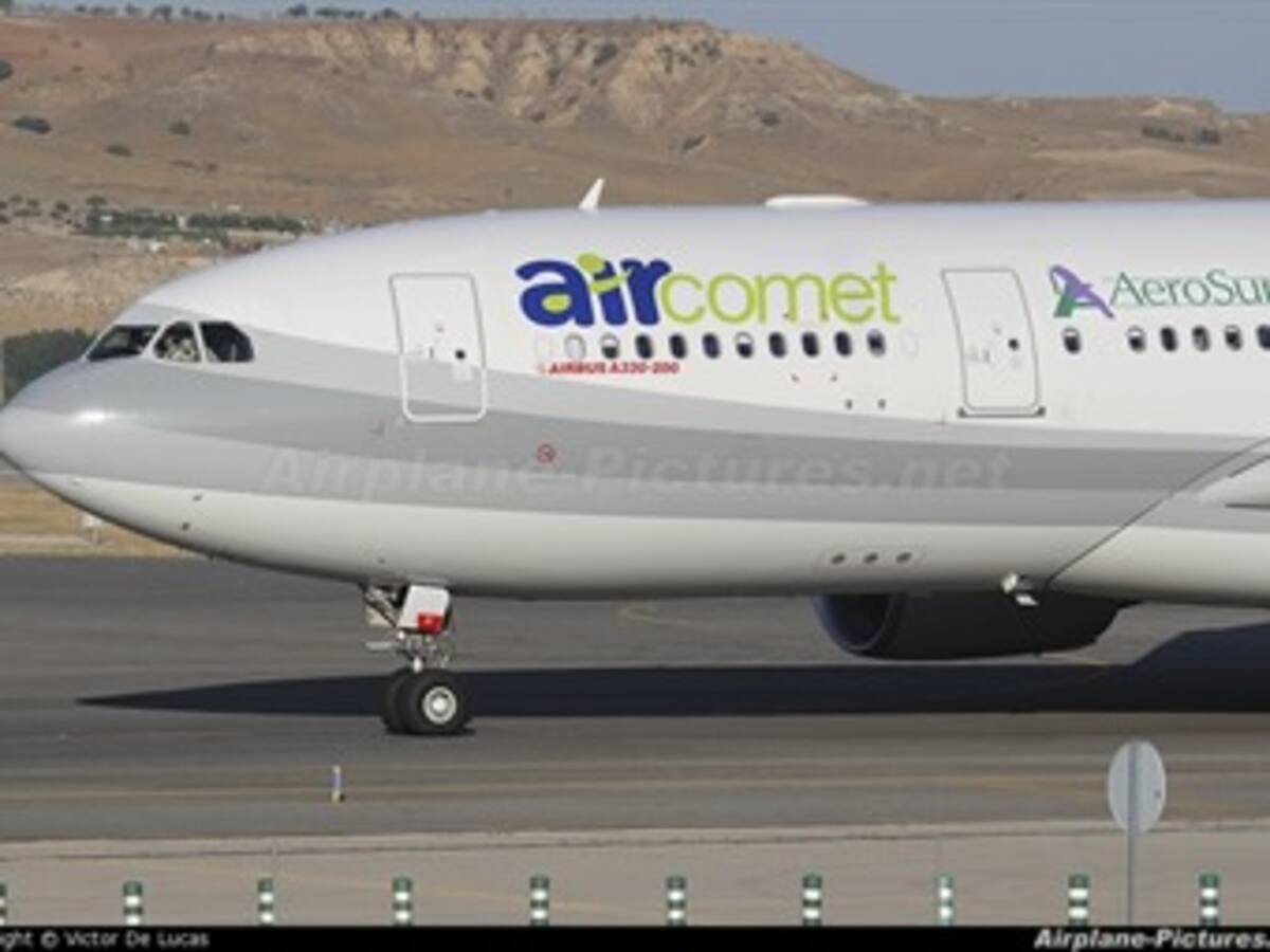 Suspendió operaciones Air Comet, la aerolínea española con las tarifas más bajas para los latinoamericanos