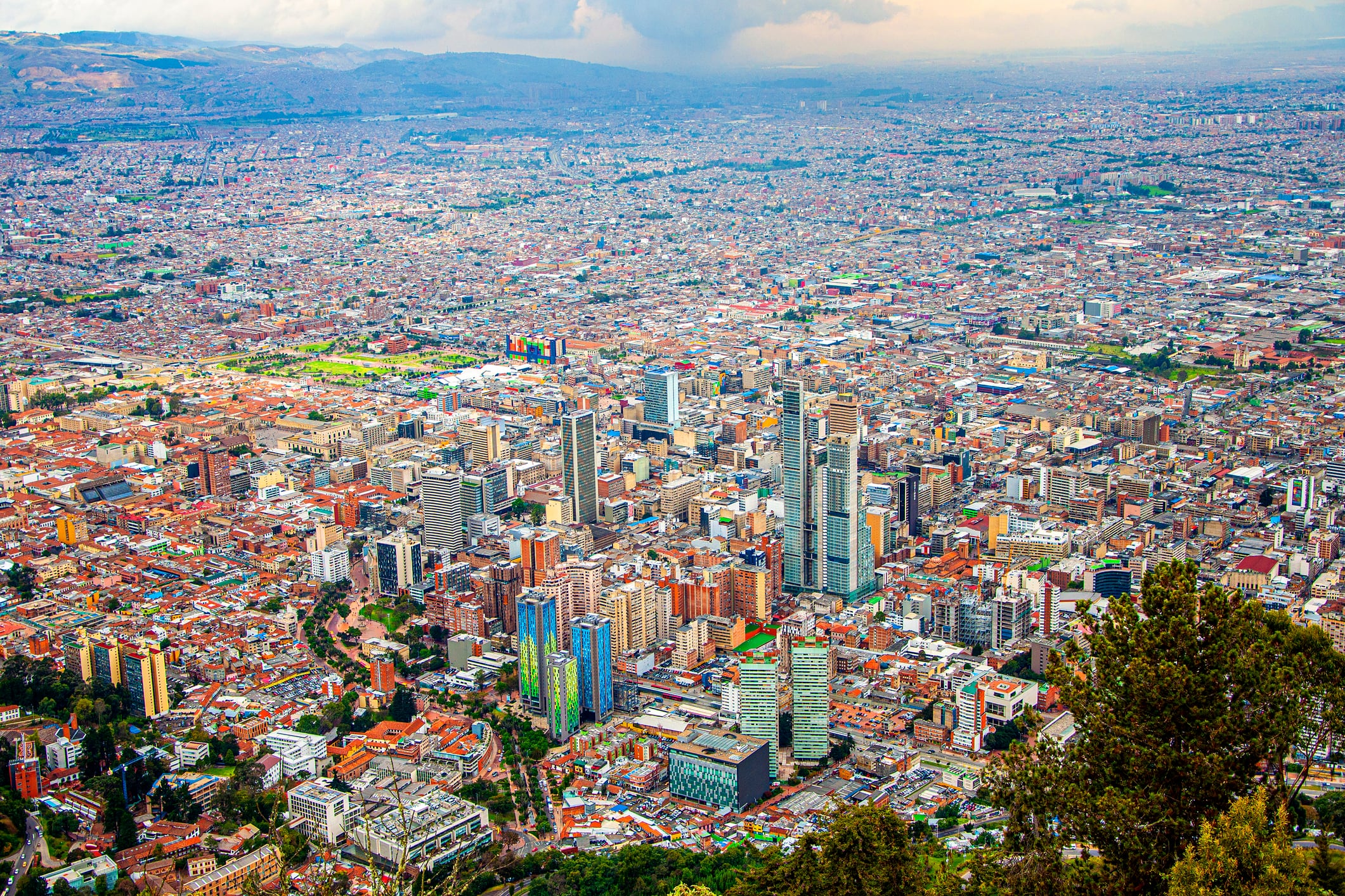 Panorámica de Bogotá. Foto: Getty Images
