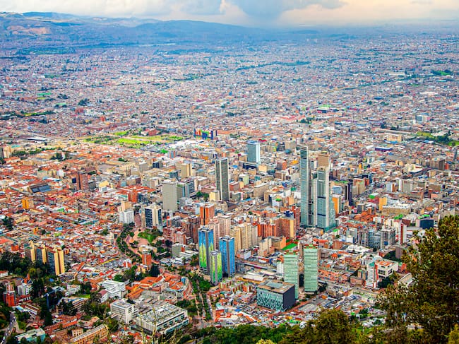 Panorámica de Bogotá. Foto: Getty Images