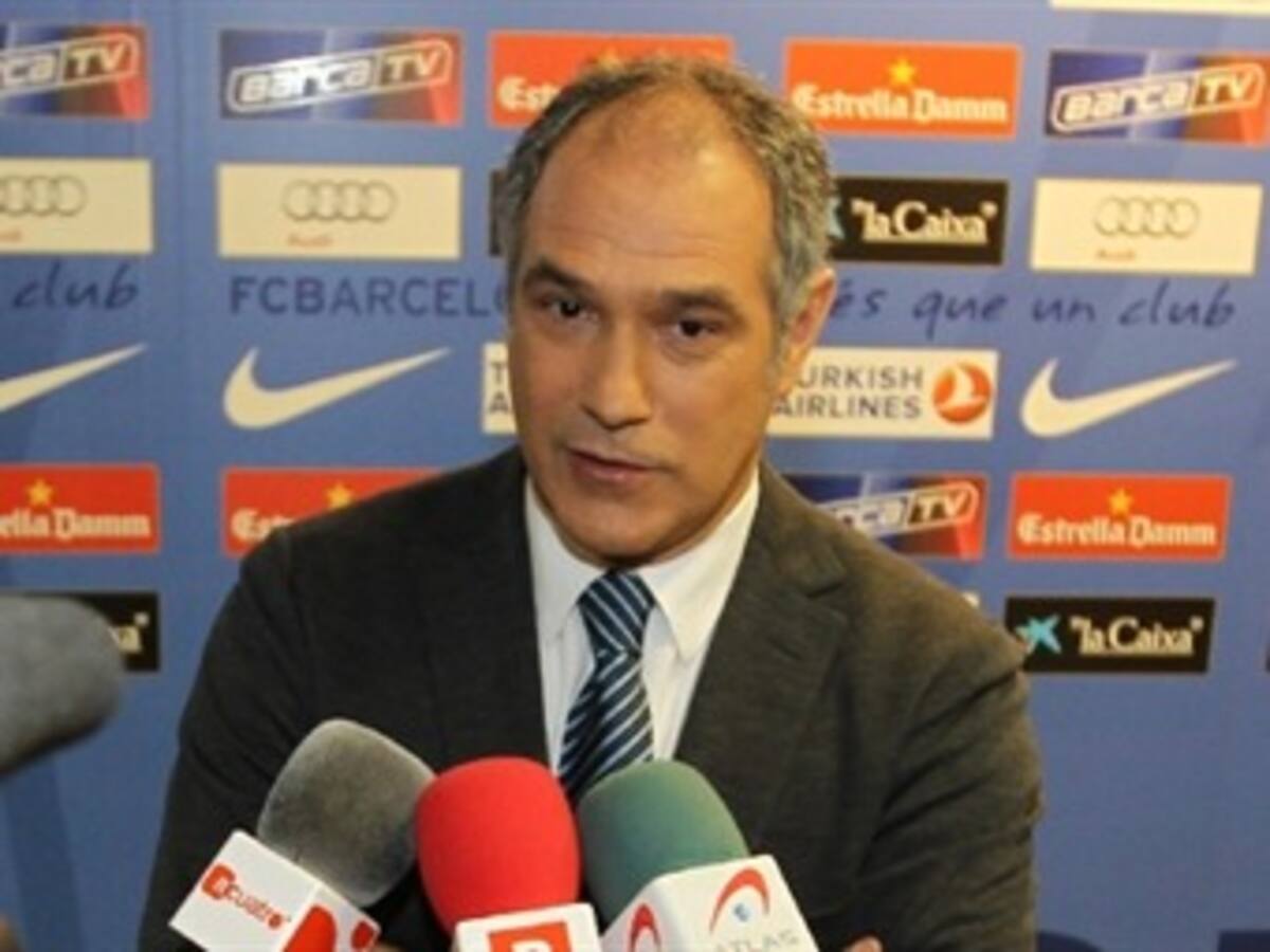 Zubizarreta: 'Hoy toca felicitar al campeón, no hablar de los árbitros'