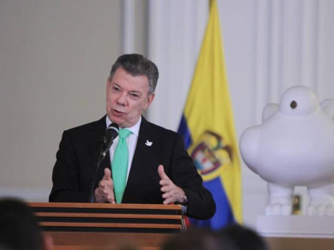 Santos expresó su preocupación por el bajo crecimiento económico del primer semestre
