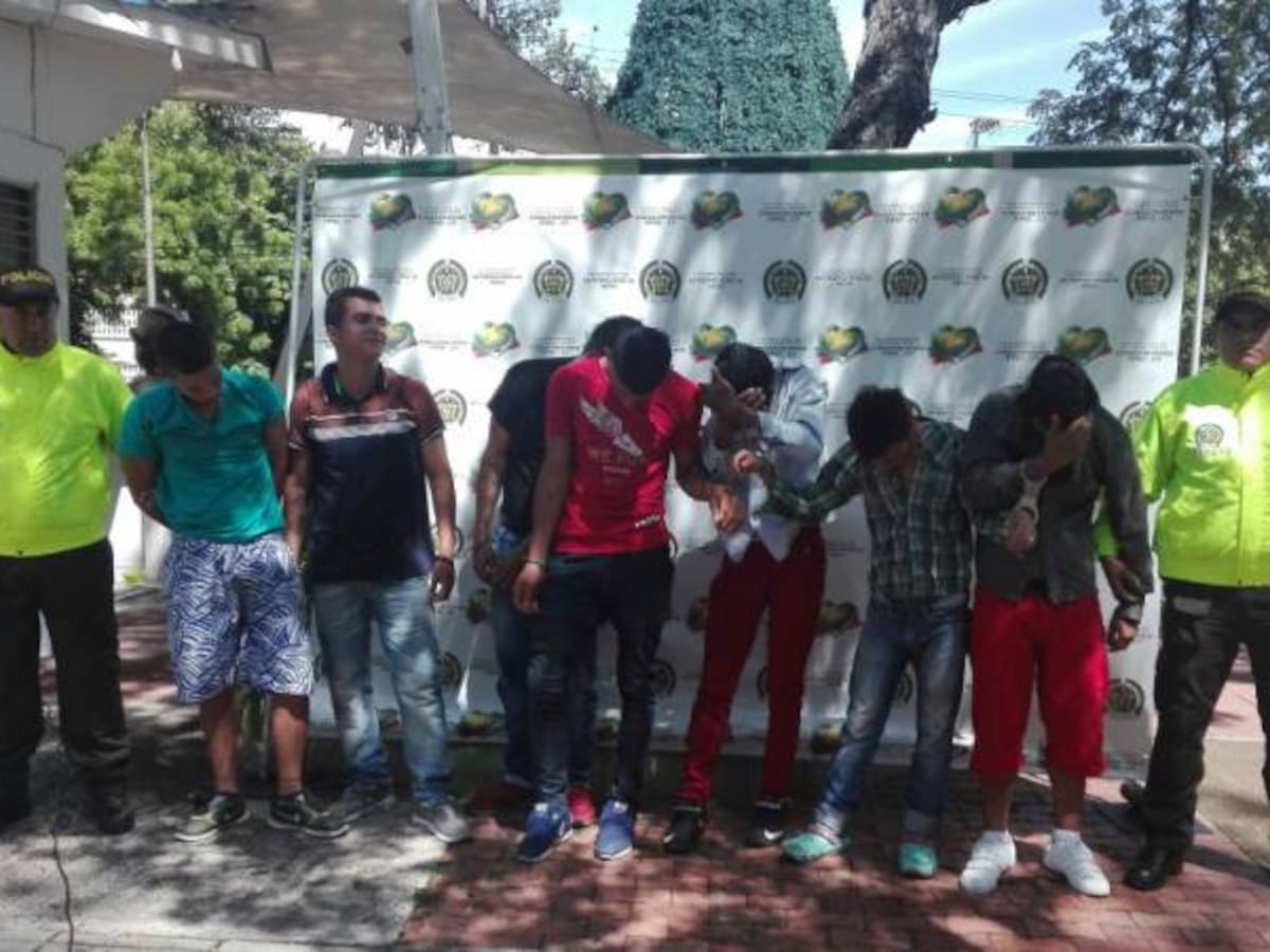 A la cárcel integrantes de banda delincuencial en Neiva