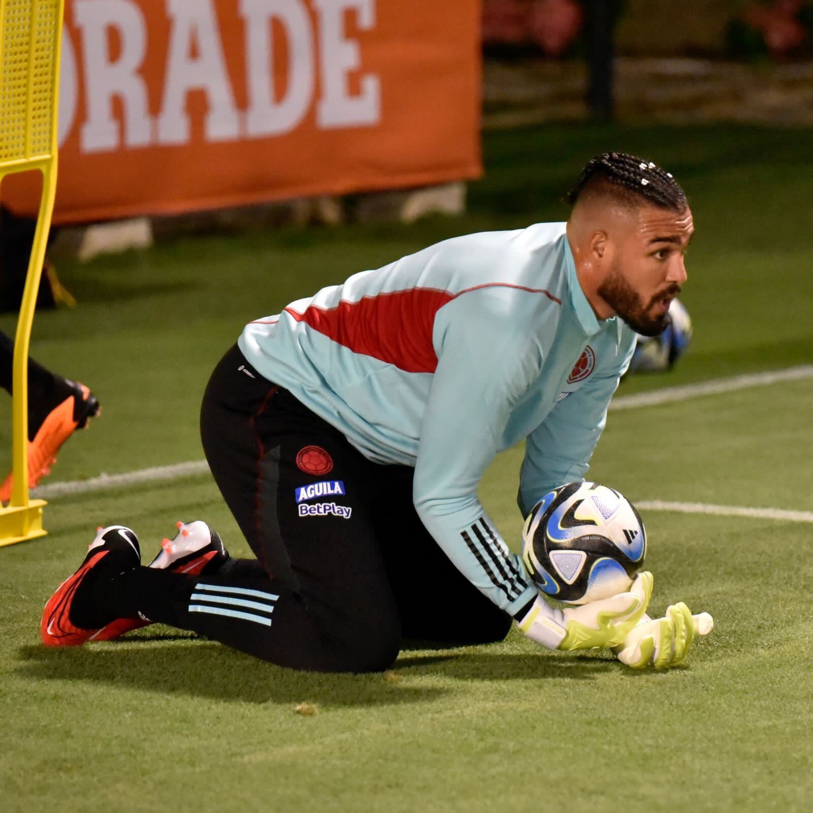 Álvaro Montero en el primer día de concentración de la Selección Colombia en Barranquilla / FCF.