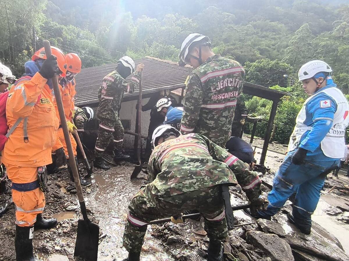 Encontraron el cuerpo del hombre que murió sepultado en el Cañón del Combeima