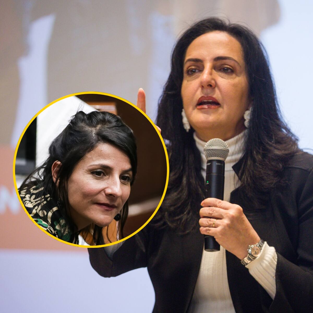 María Fernanda Cabal pidió a Procuraduría investigar a Irene Vélez por participación en política