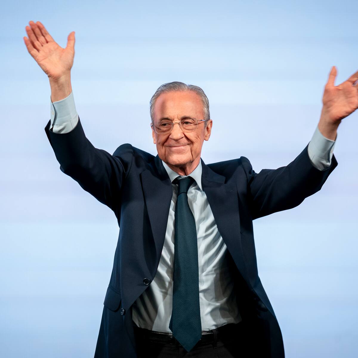 Florentino Pérez fue reelegido como presidente del Real Madrid