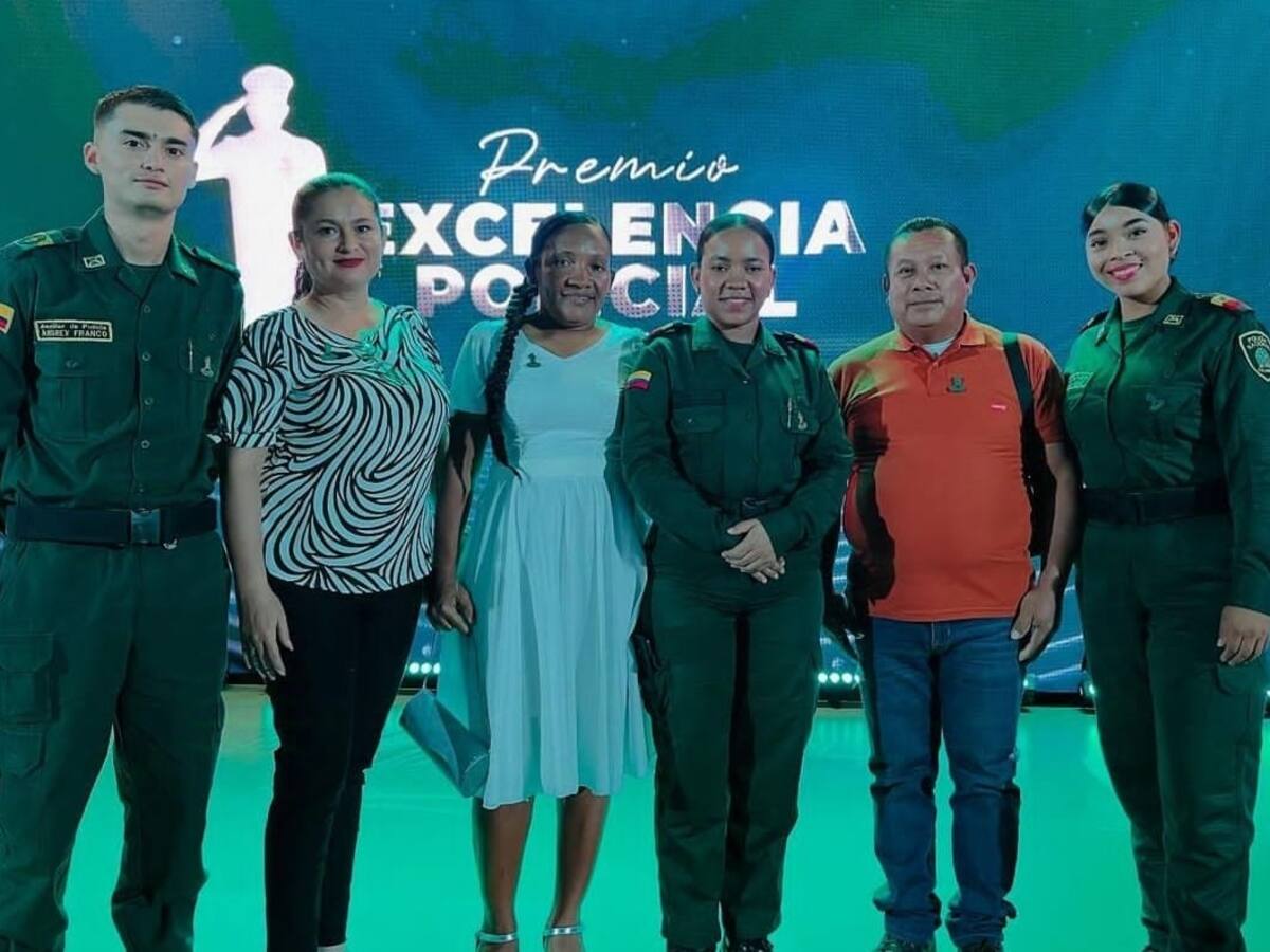 Entre 1.100 historias, Yulianis Vásquez brilló en el Premio a la Excelencia Policial