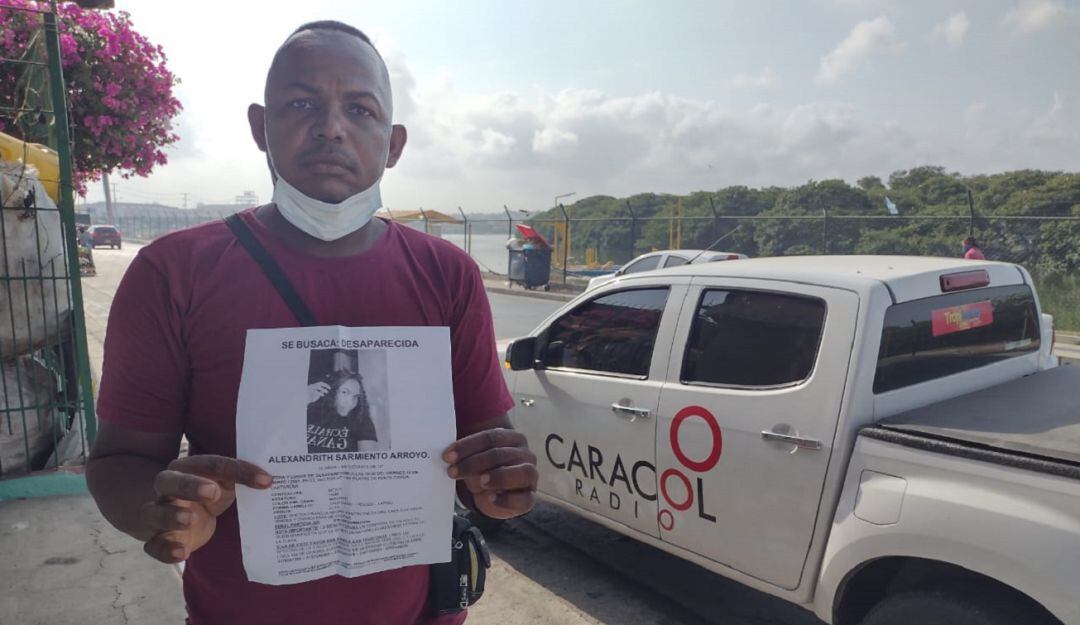 Alexander Sarmiento expresó que el único responsable por la situación de la niña es el hombre que la acompañaba