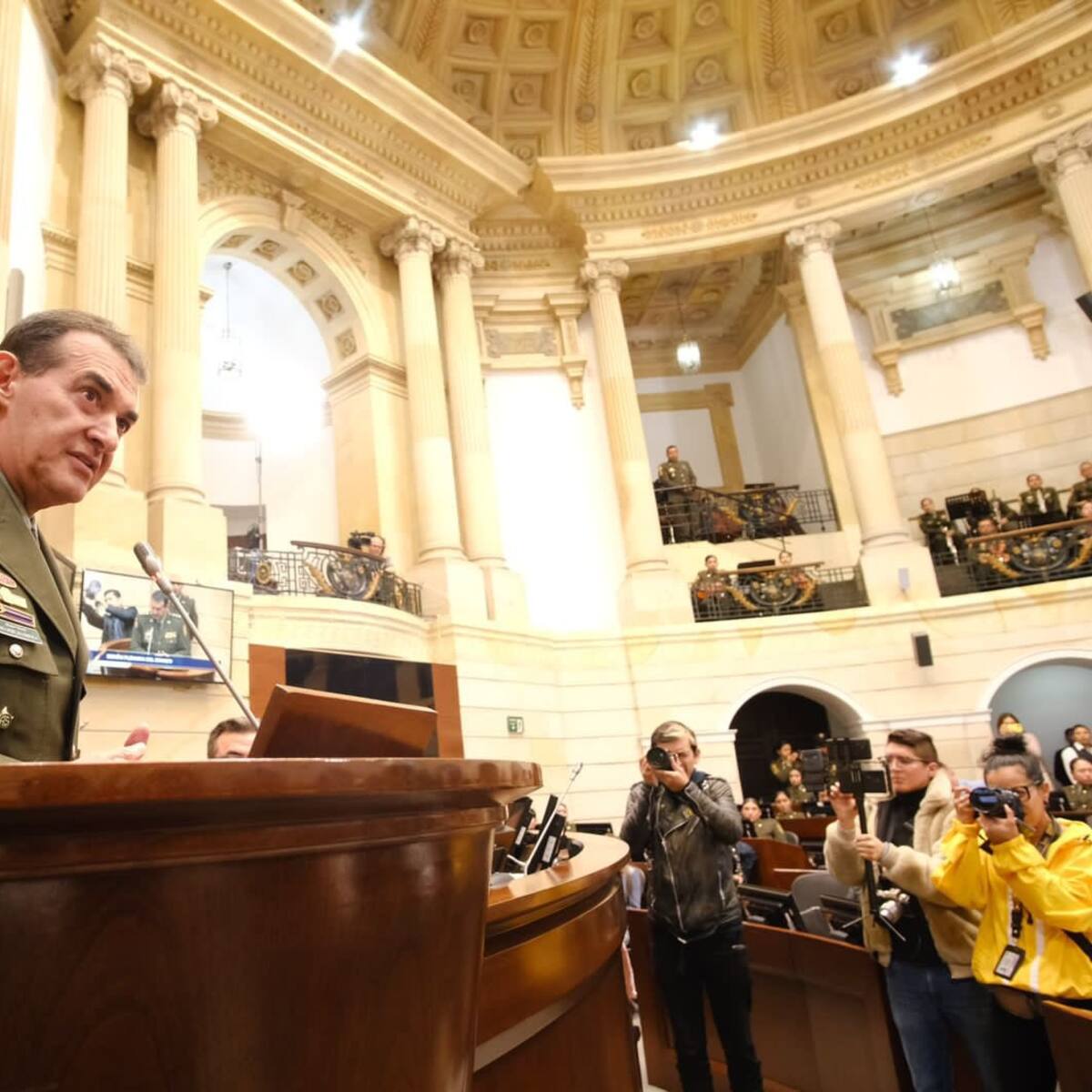 Senado aprobó ascenso a General del director de la Policía Nacional, William Salamanca