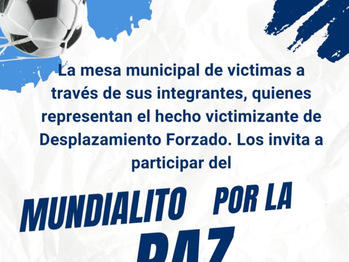 ‘Mundialito por la Paz’ busca recuperar espacios comunitarios en Cúcuta