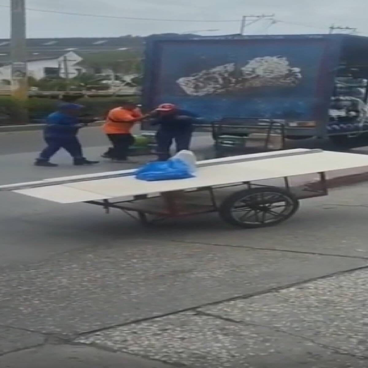 Repartidor de gaseosas fue herido con arma de fuego en la Av. Crisanto Luque