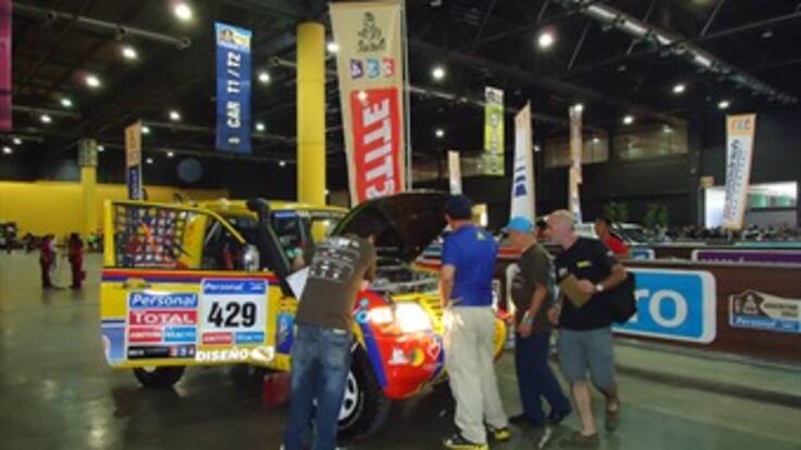 El Pajero superó la revisión para competir en el Rally Dakar Argentina-Chile 2011