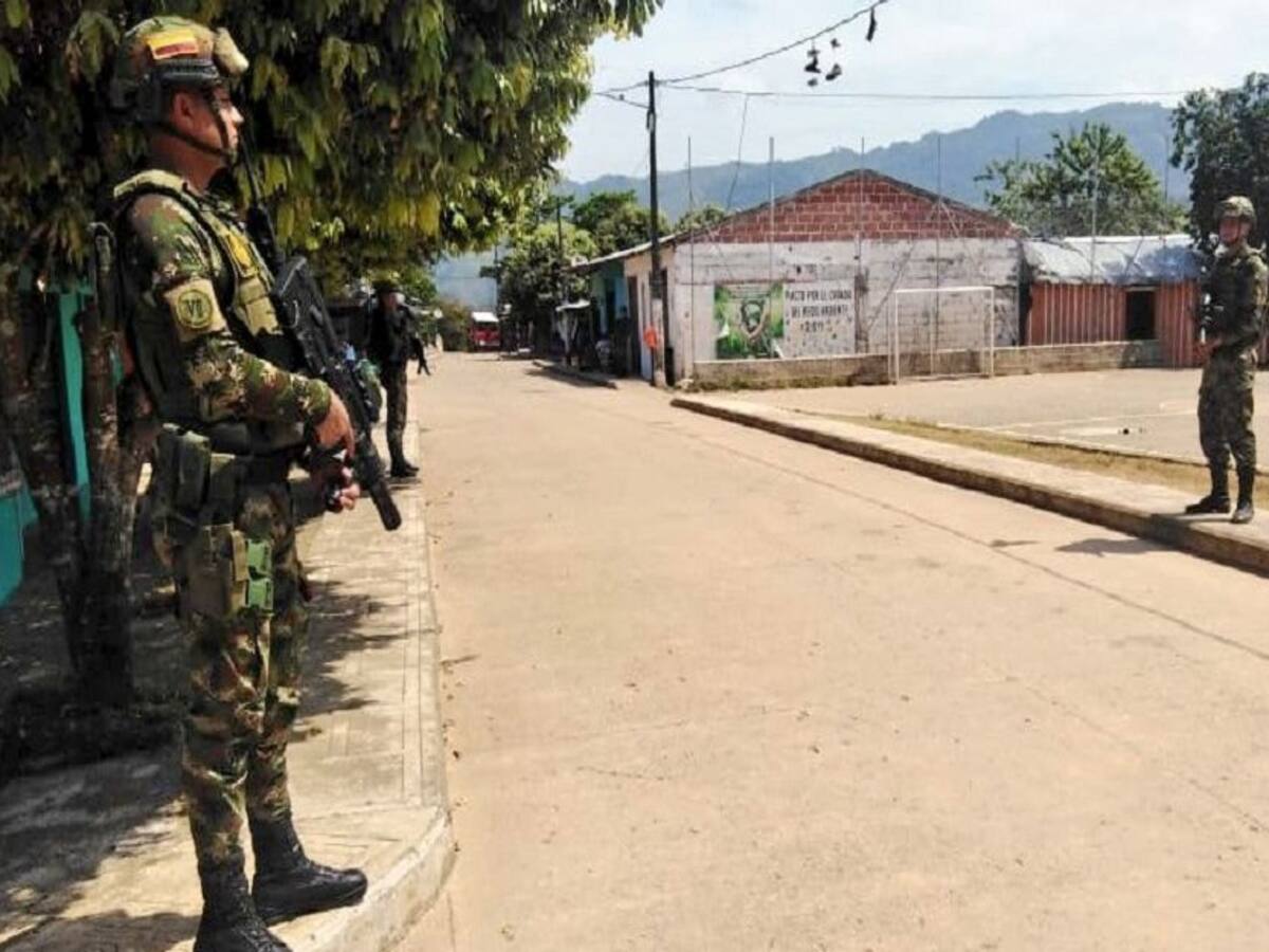 Con prioridad alta, Ejército intervendrá 12 centros poblados de Córdoba