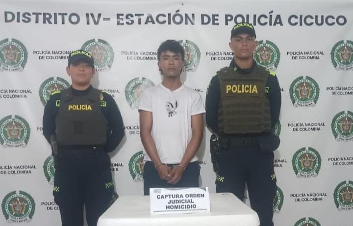 Policía capturó en Cicuco, Bolívar, a presunto homicida de un líder social en Caquetá