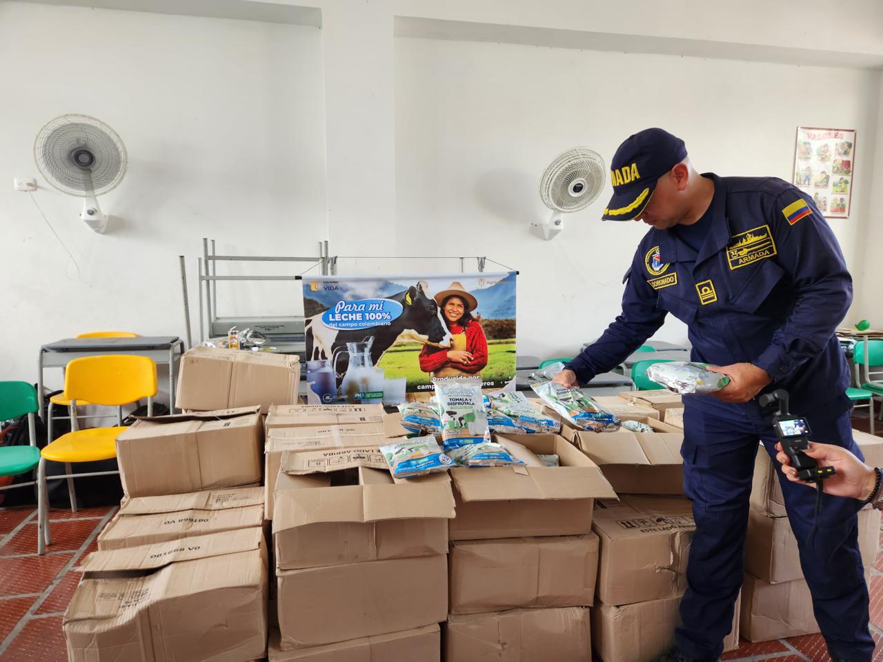 Jornada médica y donaciones en San Andrés y Providencia.