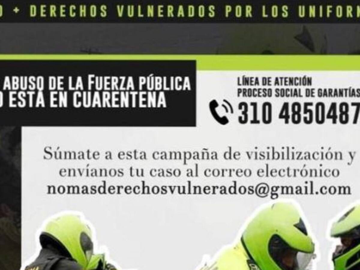 Organizaciones crean estrategia contra los abusos policiales