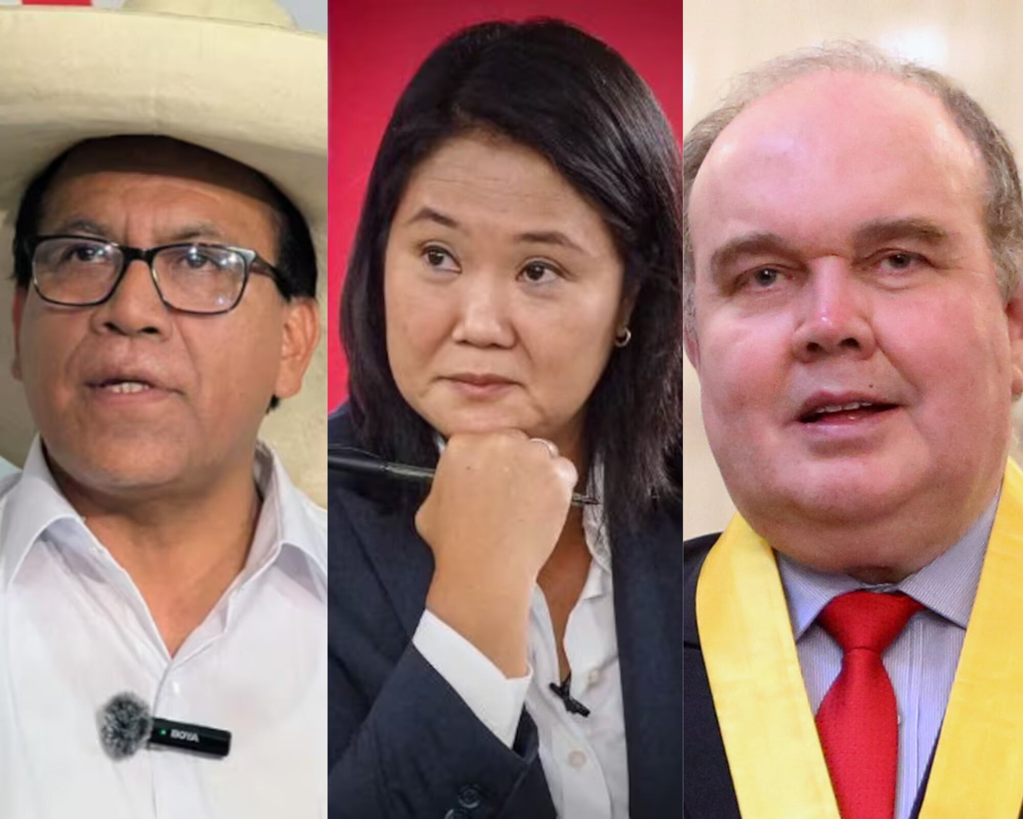 40 días después de la votación, el Jurado Nacional Electoral confirmará qué candidato se enfrentará a Keiko Fujimori: Rafael López Aliaga o Roberto Sánchez.
(Foto:   Caracol Radio / Getty)