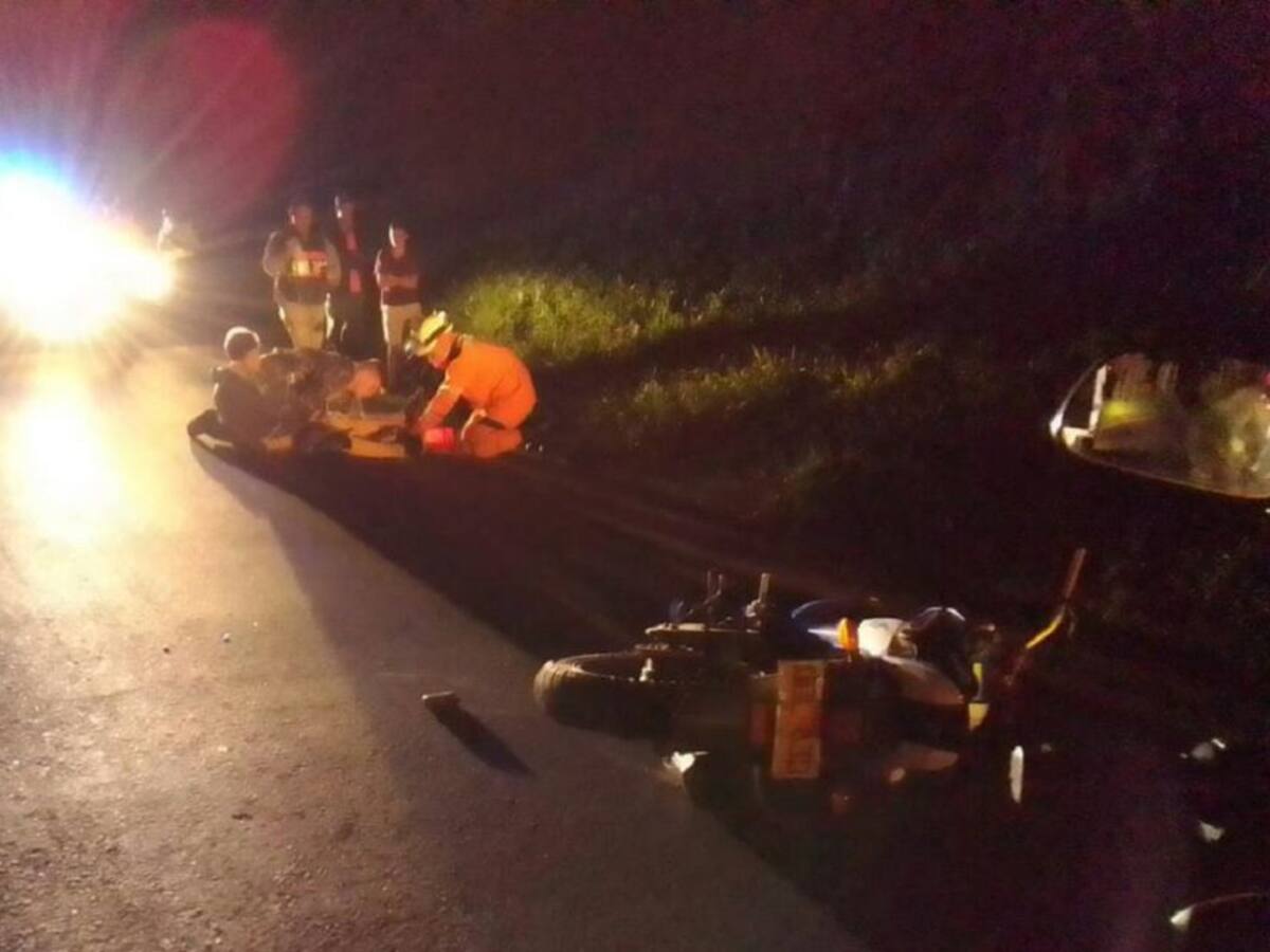 Dos personas resultaron heridas cerca a Anserma, Caldas