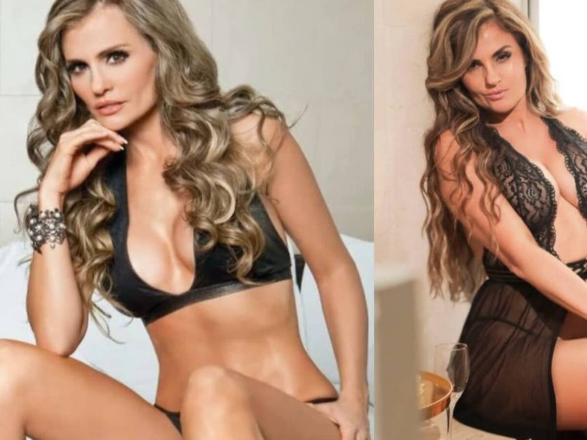 “Me duele estar lejos tuyo”: Aura C. Geithner con poca ropa en un jacuzzi