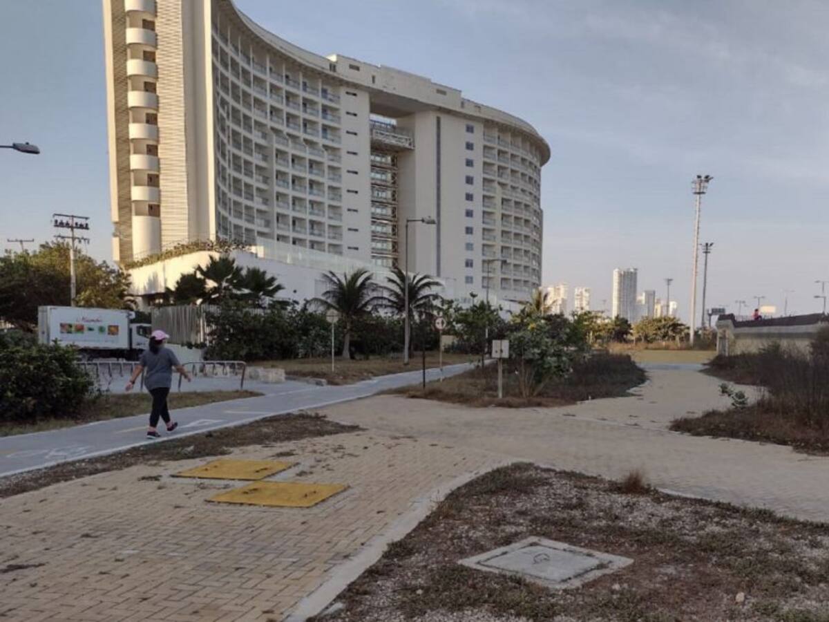 En el barrio Crespo de Cartagena esperan recuperación del parque lineal