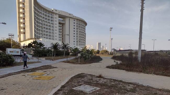 El Parque lineal de Crespo se encuentra en abandono