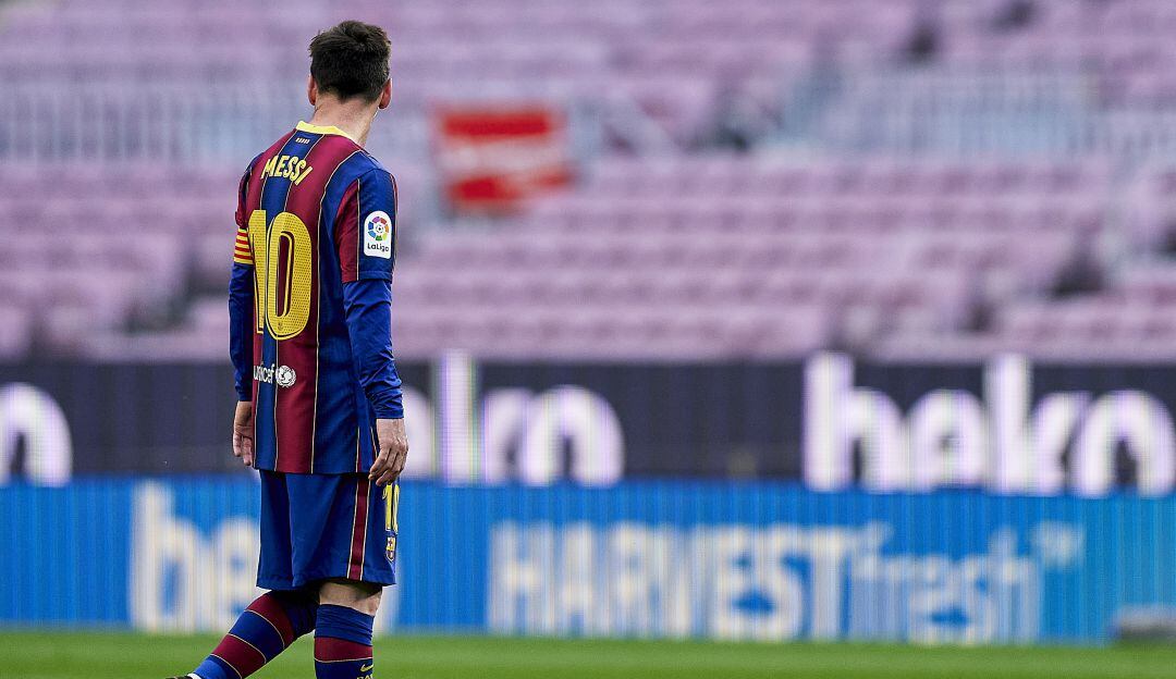 Lionel Messi en el Barcelona 2021