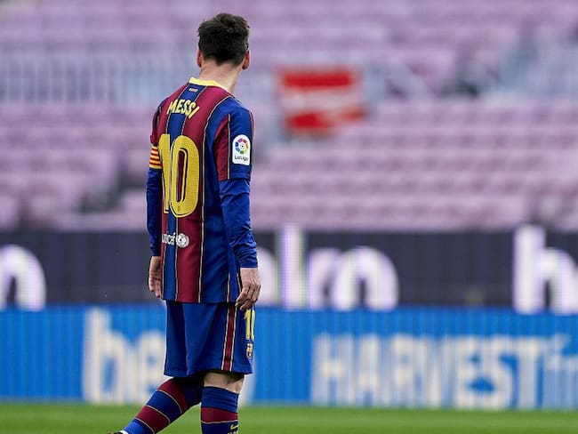 Lionel Messi en el Barcelona 2021