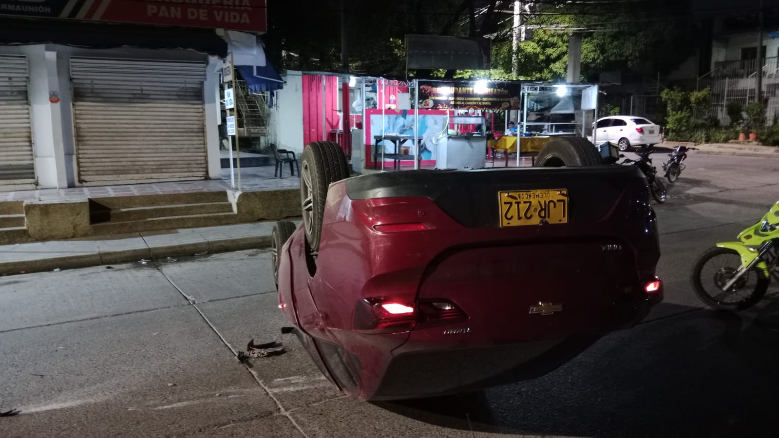 Múltiples accidentes de tránsito en Cartagena