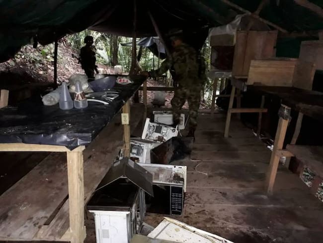 Destruido laboratorio que producía 300 kilogramos de cocaína al mes en Bolívar