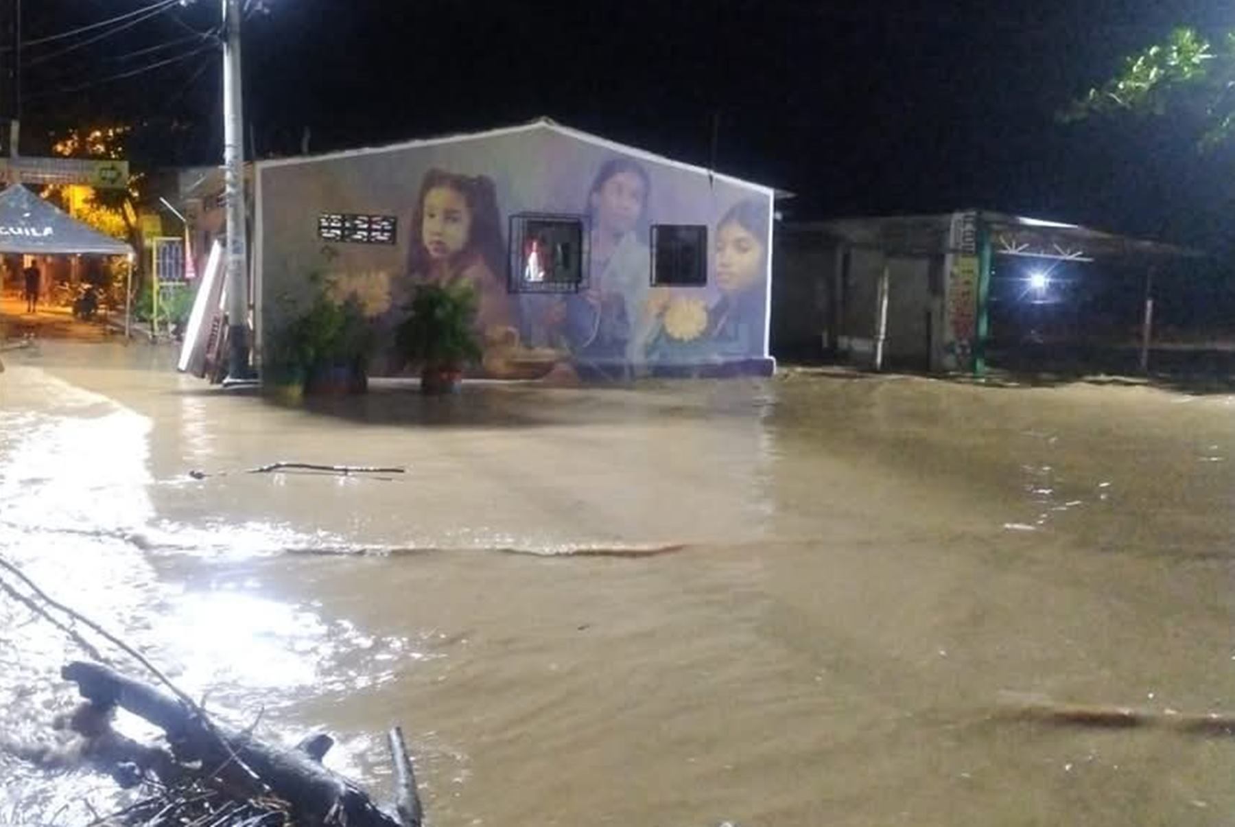 Inundación en el municipio de Honda, Tolima