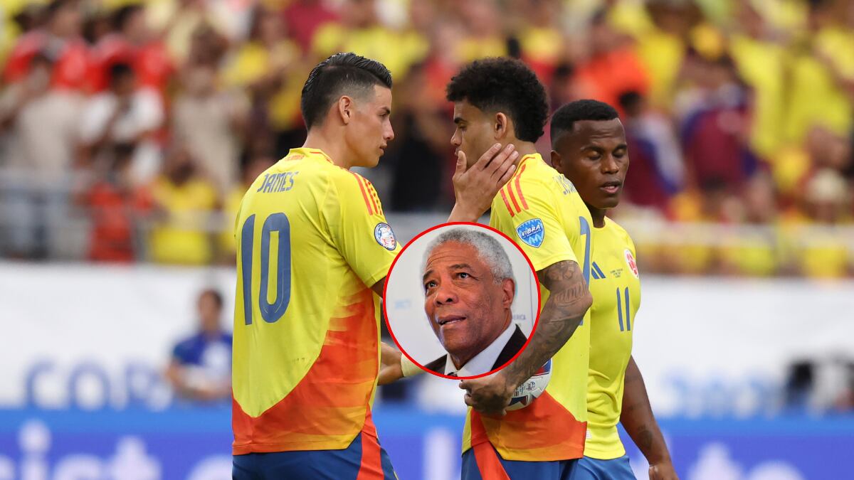 James Rodríguez junto con Luis Díaz, figuras de la Selección Colombia / Getty Images