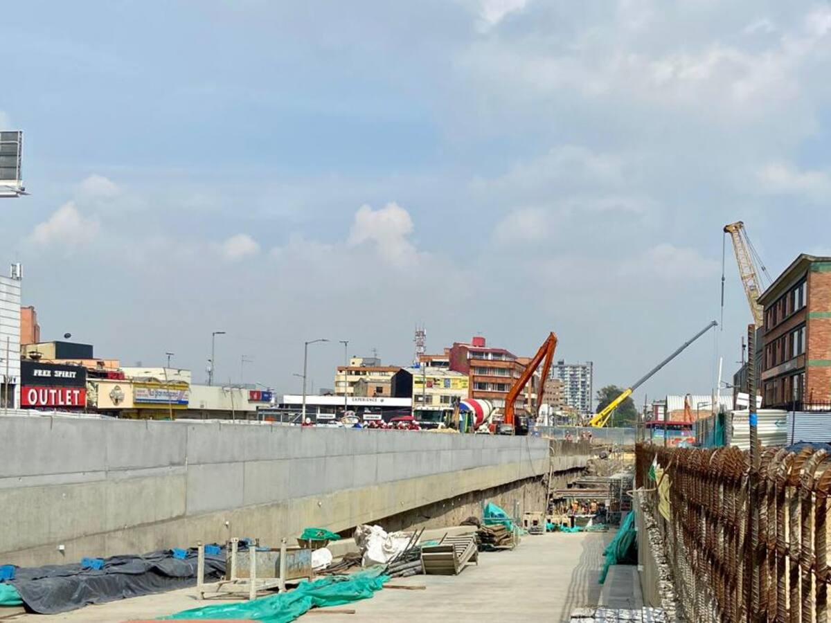 Intercambiador de la calle 72 presenta el mayor retraso en el proyecto del Metro