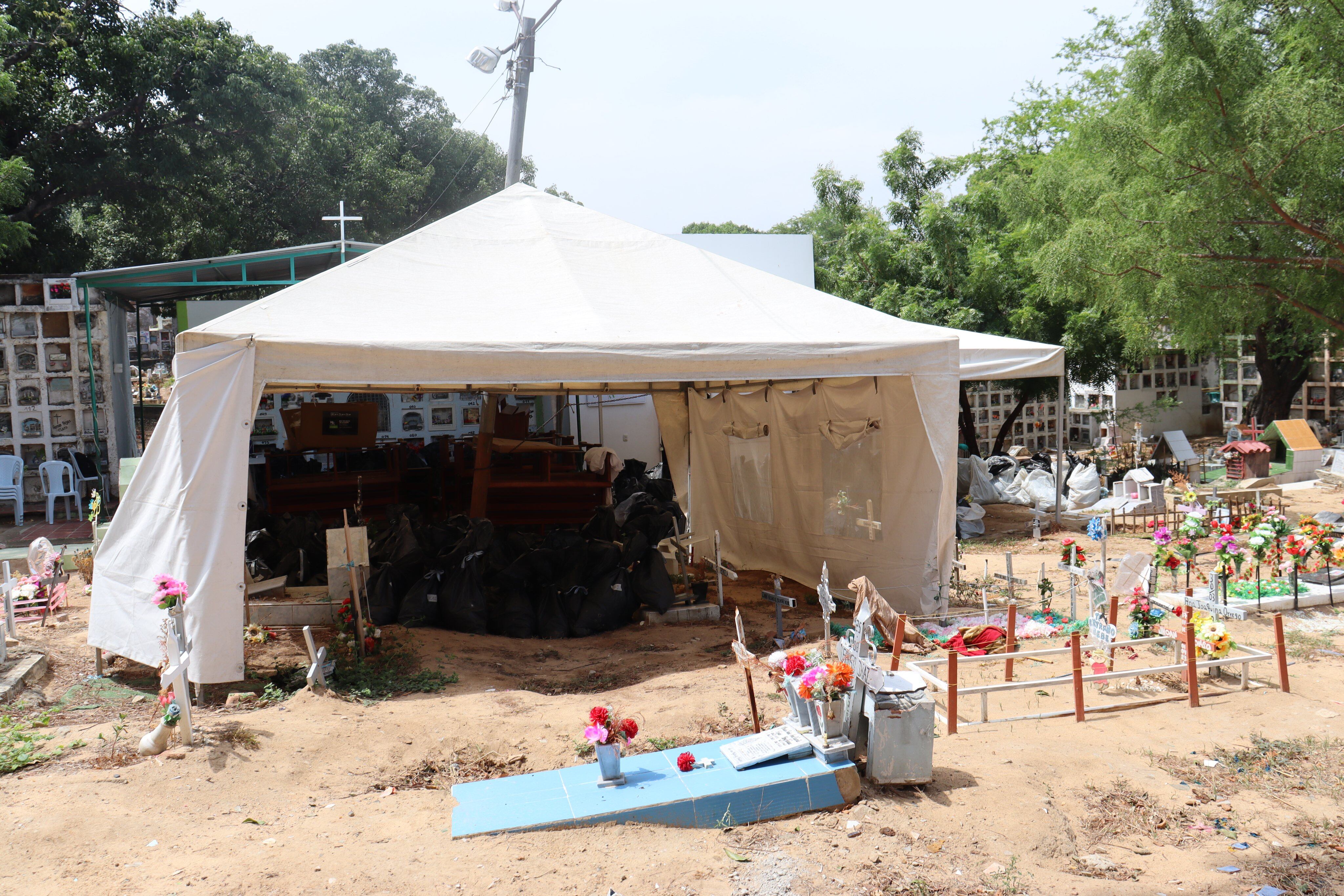 Cementerio Central de Cúcuta. Foto: Cortesía UBPD
