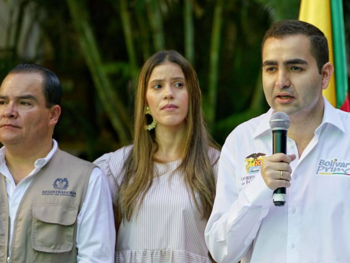 Gobernador Blel dio apertura a elecciones para Bolívar y Cartagena