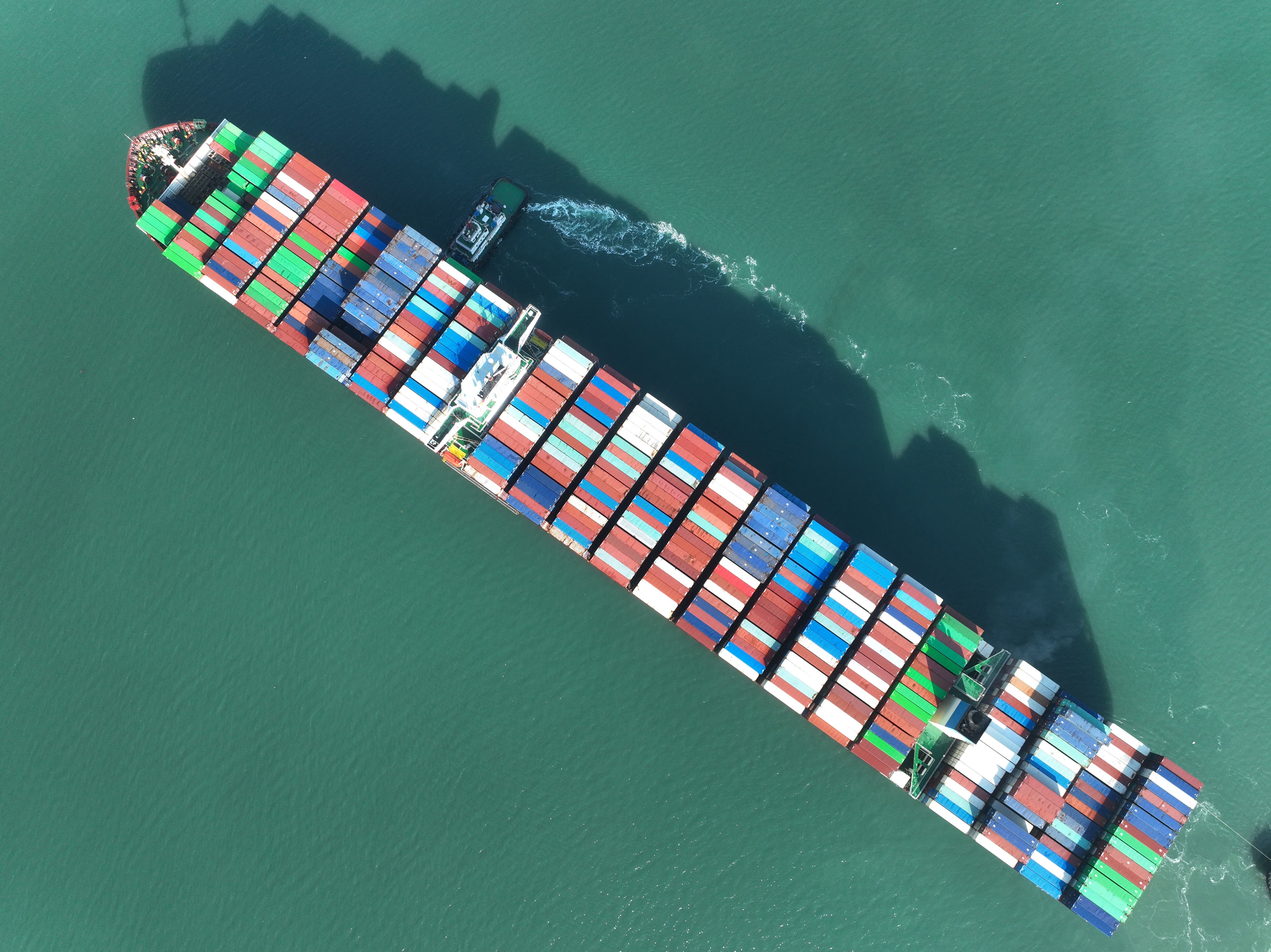 Buque carguero. 

(Foto:  CFOTO/Future Publishing via Getty Images)