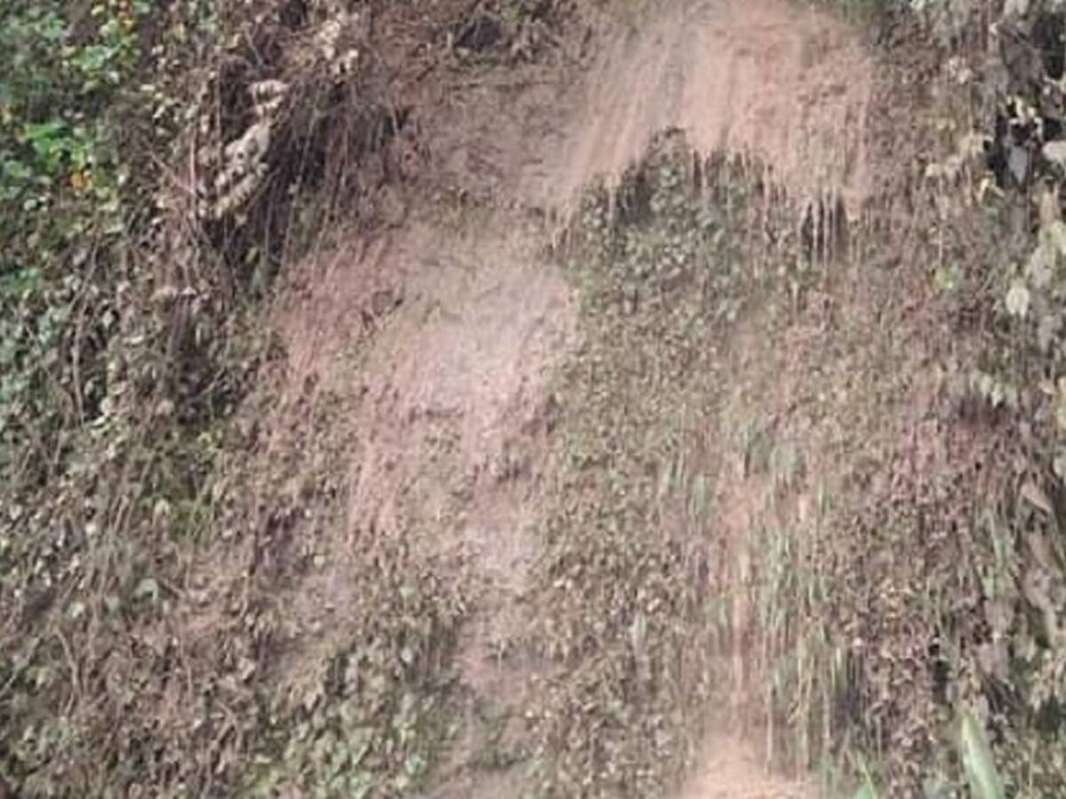 Monitorean la vía Manizales - Neira, por posible deslizamiento de tierra