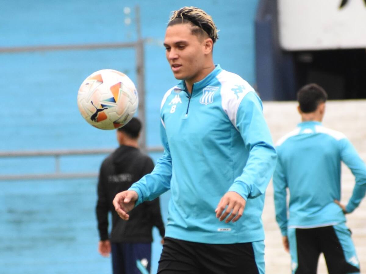 Juanfer Quintero regresó a Racing tras superar problemas familiares: “Sentí el apoyo”