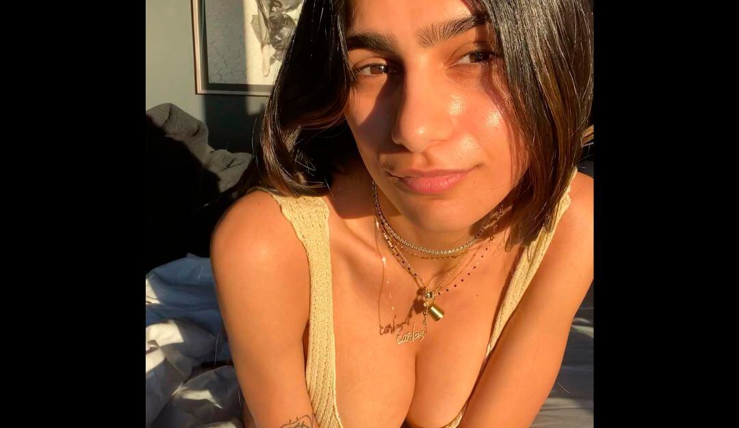 Mia Khalifa, ex actriz porno