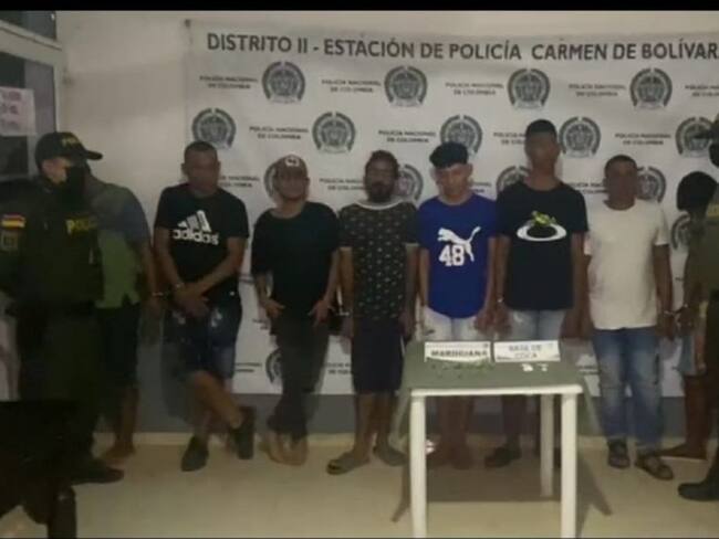 Los operativos de la Policía se efectuaron en los barrios Los Laureles, La Ceiba, 8 de Junio y Las Uvas