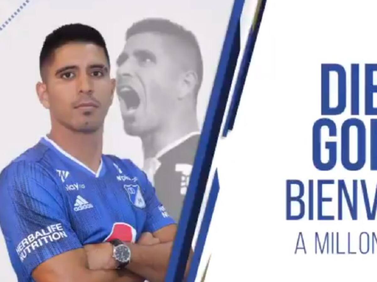 Millonarios oficializó la contratación del paraguayo Diego Godoy