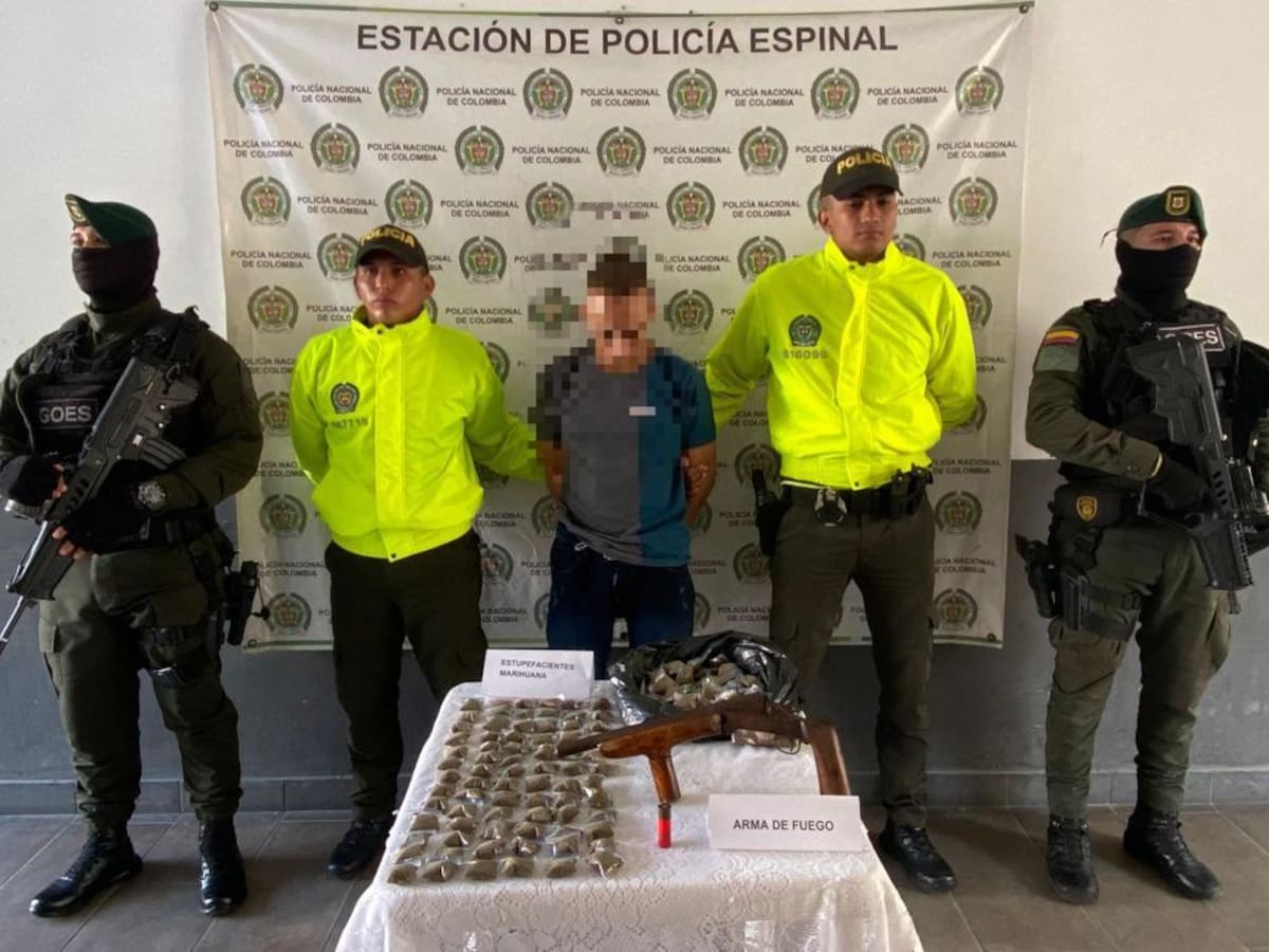 Policía capturó a ‘PicoLoro’ en Espinal, Tolima
