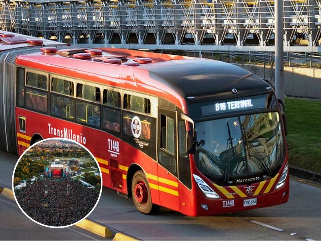 Rock al Parque: Más de 17 mil colados en jornada extendida de operación de Transmilenio