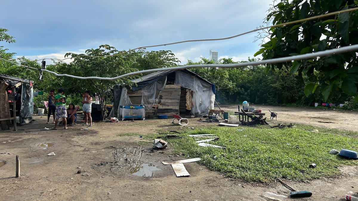 Familias Yukpa regresaron a Barranquilla para pasar la Navidad en medio de la precariedad