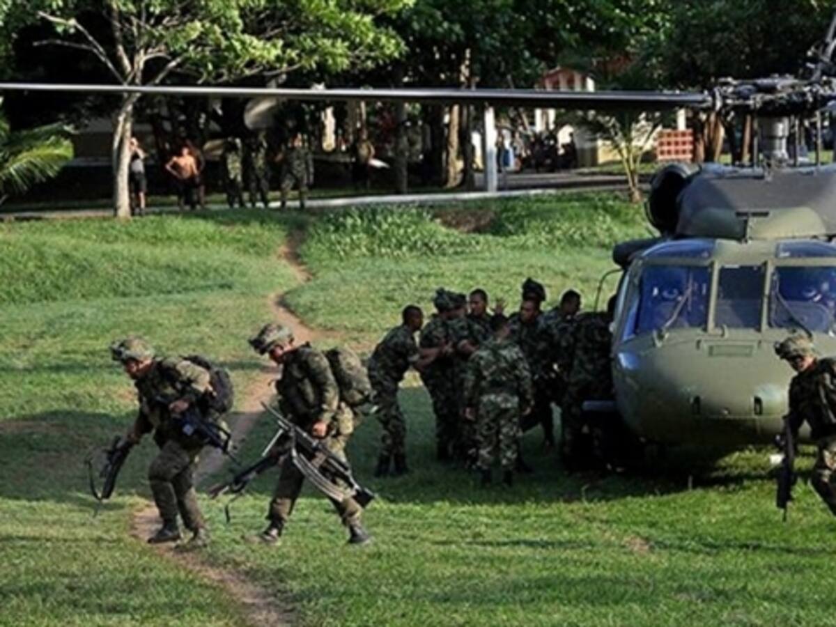Mueren dos soldados en combate con las Farc en Meta