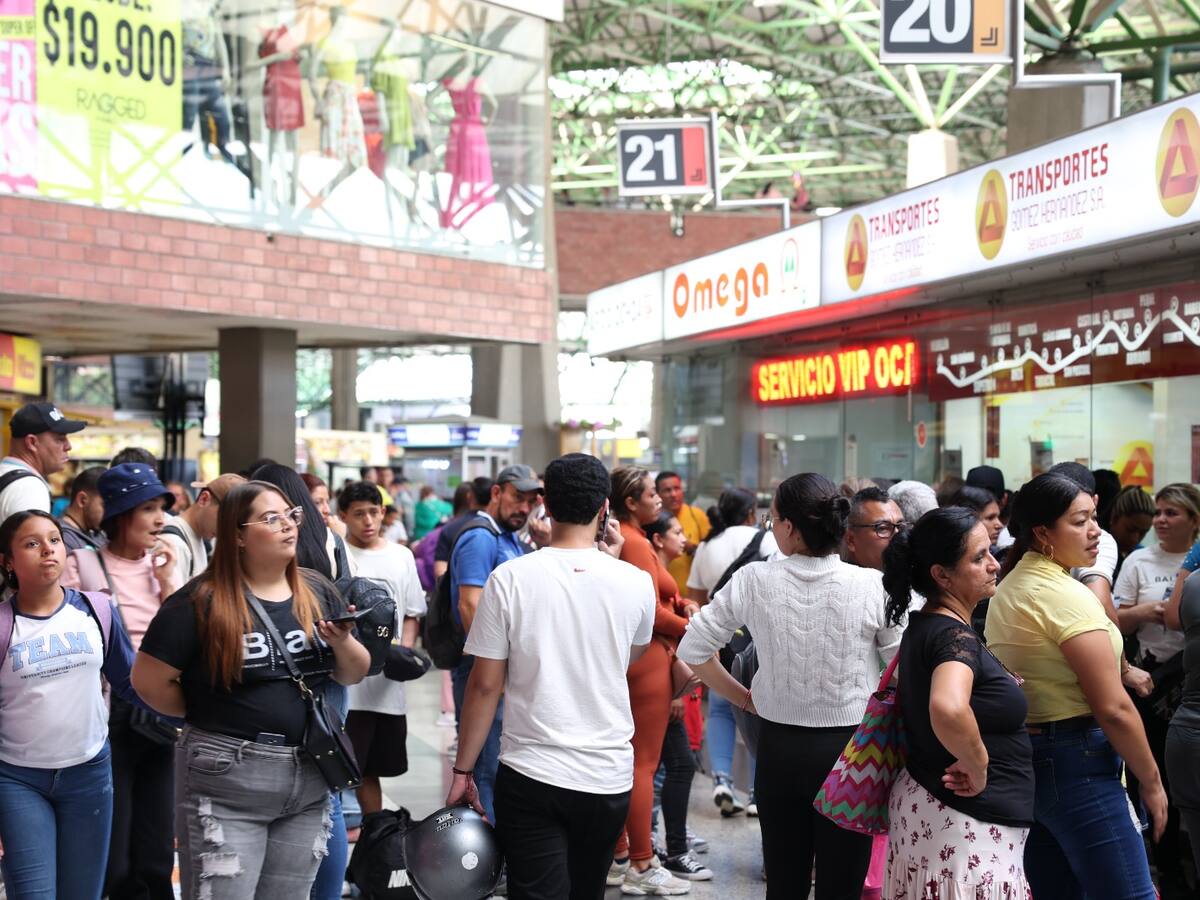 700 mil viajeros pasarán por las Terminales de Medellín en fin de año