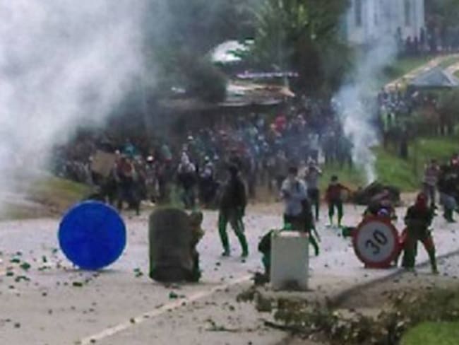 [Video] Así se viven las protestas indígenas en el Cauca